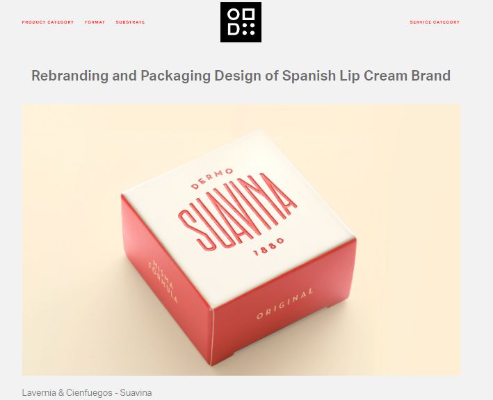 Rebranding and Packaging Design of Spanish Lip Cream Brand  – Febrero 2018