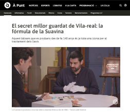 El secret millor guardat de Vila-real: la fórmula de la Suavina